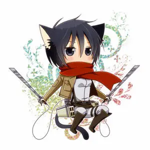 Mikasa Cute Cat Ears