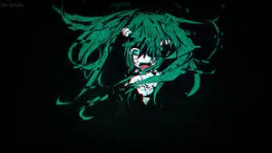 Miku Hatsune Dark Anime Aesthetic Desktop
