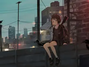 Modern Girl Depressed PFP