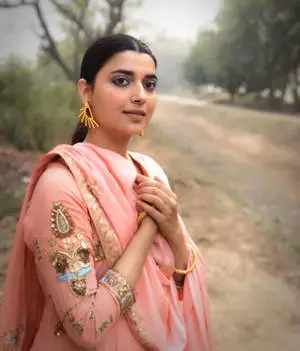 Nimrat Khaira Hands Over Heart