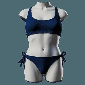 One-Shoulder Bikini PNG eho