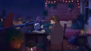 Popular Lofi Anime Girl