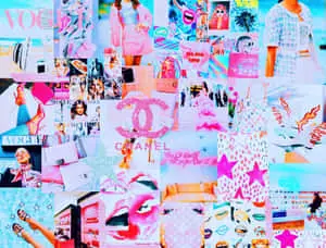 Preppy Girl Aesthetic Collage