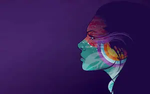 Profile Picture Girl Art Portrait