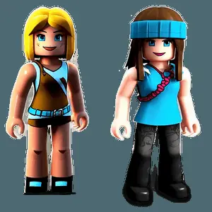Roblox Adventure Girl PNG 7