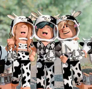 Roblox Cow Print Gfx