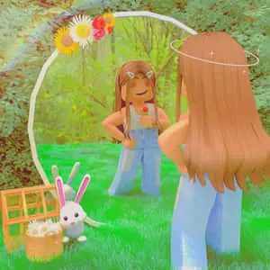 Roblox Gfx Girl In Mirror