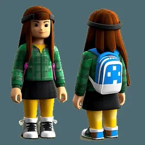 Roblox Girl with Backpack PNG rcp