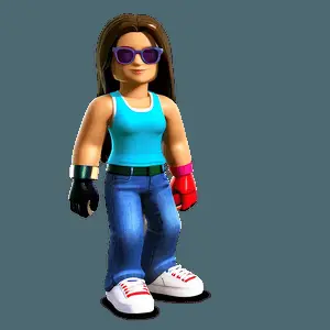Roblox Girl with Sunglasses PNG dun44