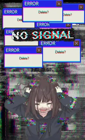 Sad Aesthetic Anime Girl Error