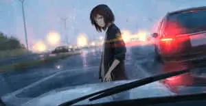 Sad Anime Art