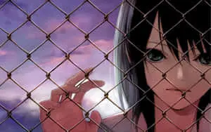 Sad Anime Girl - Isolated and Alone