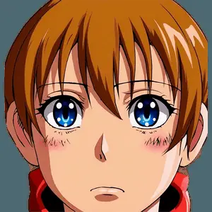Sad Anime Face PNG 13