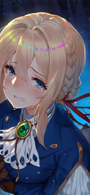 Sad Crying Anime Girl Iphone