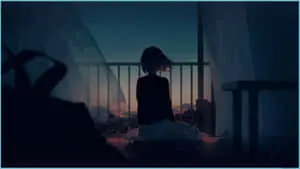 Sad Depressing Anime Girl A Silent Voice 