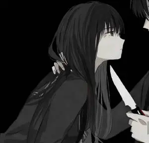 Sad Girl Edgy Anime Pfp