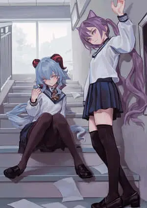 School Genshin Matching PFP