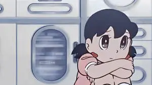 Shizuka Doraemon Hugging Knees