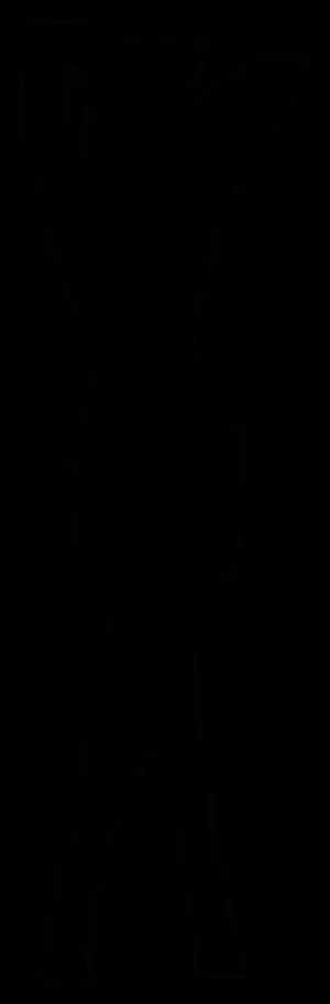 Silhouetteof Girl Posing