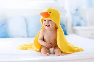 Smiling Cute Baby Girl 