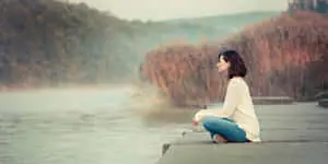 Stress And Sad Woman