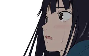 Stunned Girl Sad Drawing