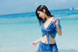 Teen Girl Model Beach