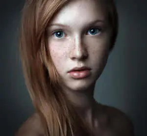 Teenage Girl With Freckles Pictures