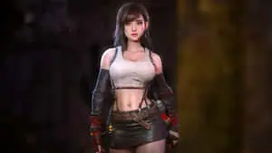 Cool Final Fantasy VII Tifa Lockhart 4k