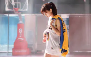 Tokyo Japan Girl Playing Basketball