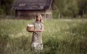 Blonde Village Girl Pictures