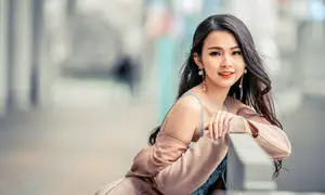 Woman Beautiful Earrings