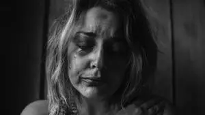 Woman Crying Sad 4K
