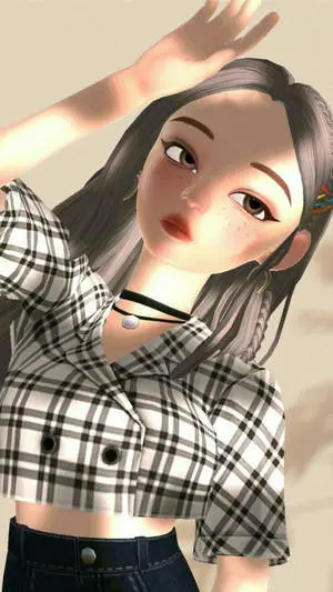 Zepeto Aesthetic Silhouetted Girl